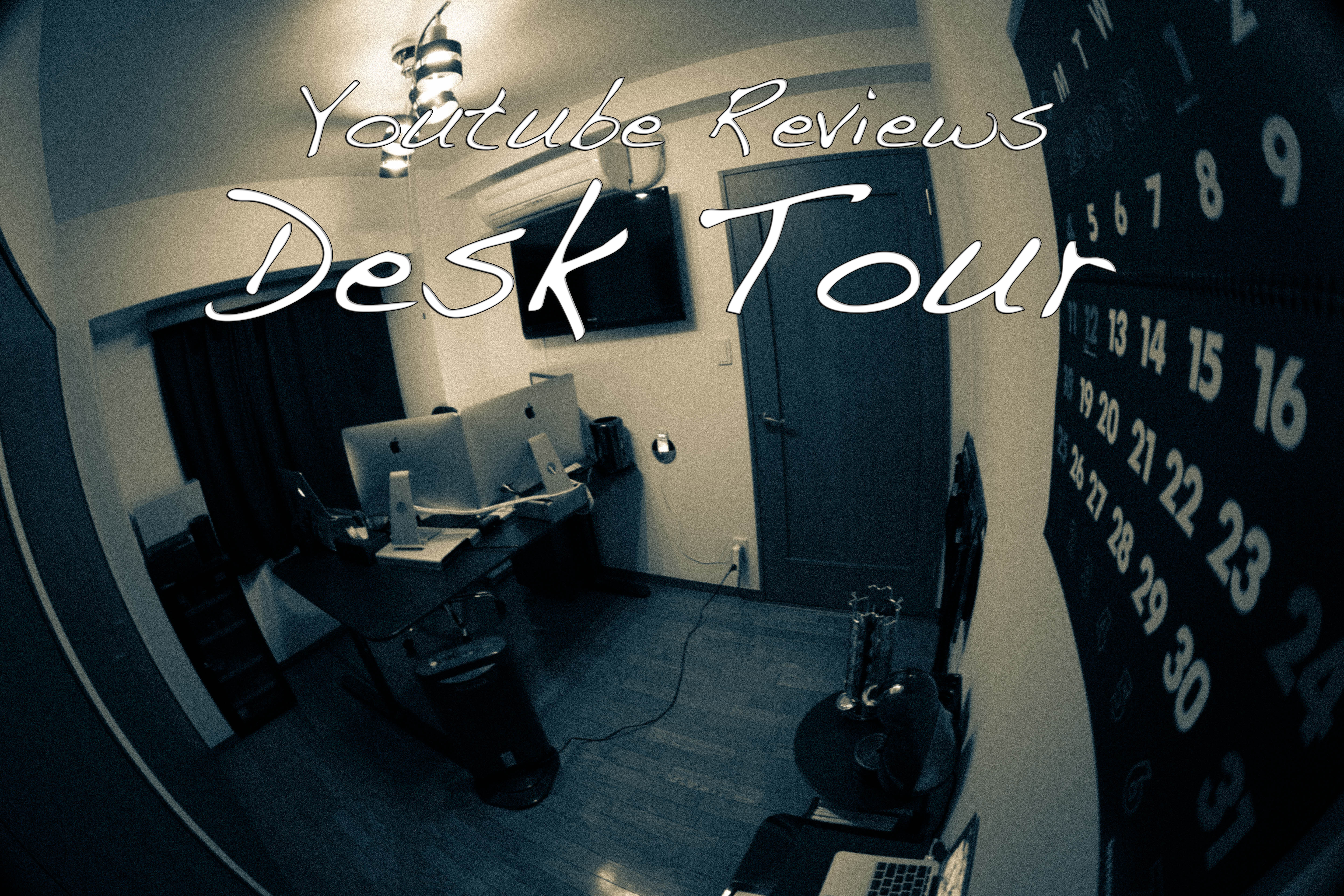 お気に入りのyoutube映像レビュー：Desk Tour (デスクツアー)