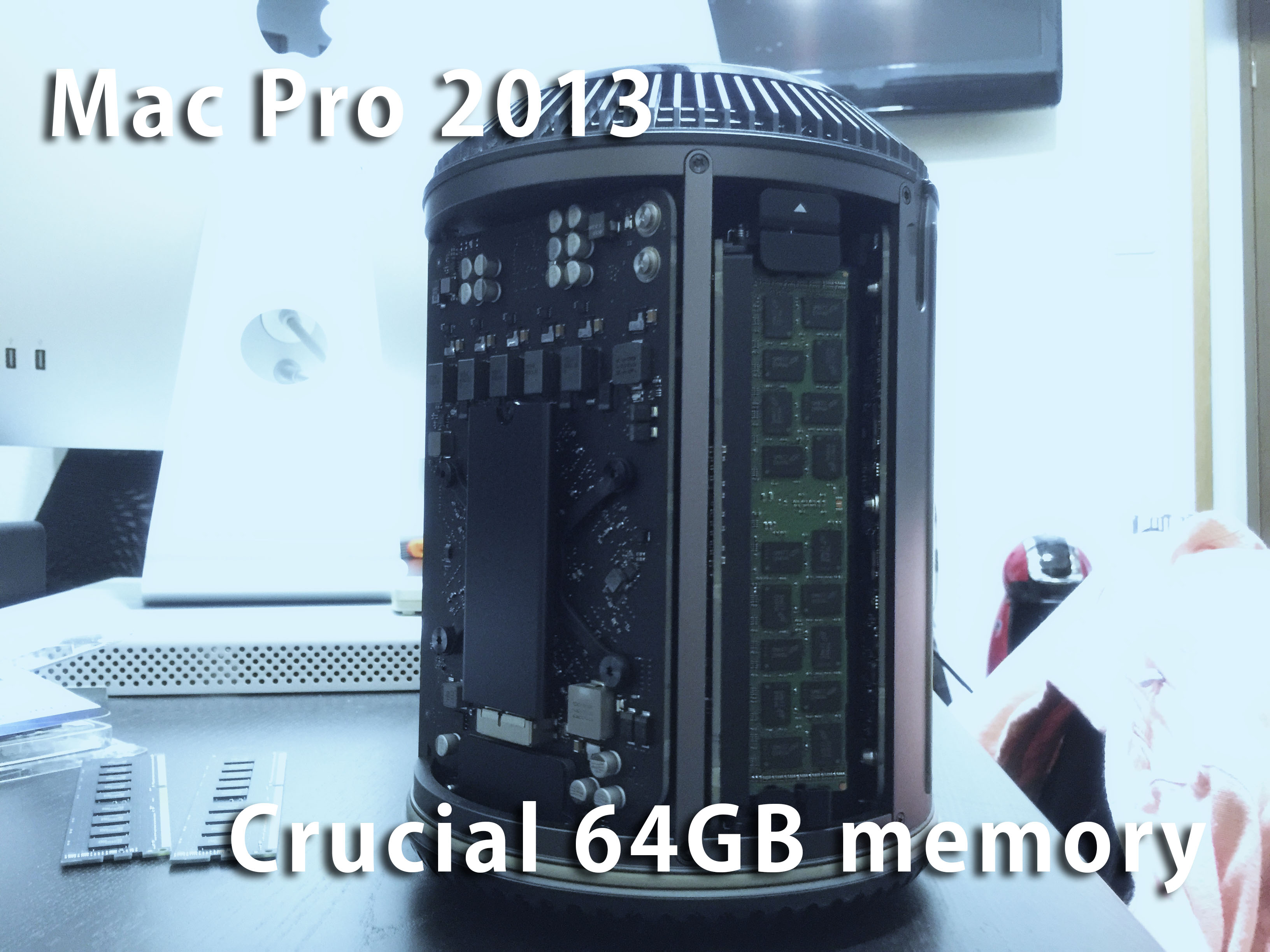 低予算でMac Pro(2013)のメモリを64GBにするならCrucialがオススメ 